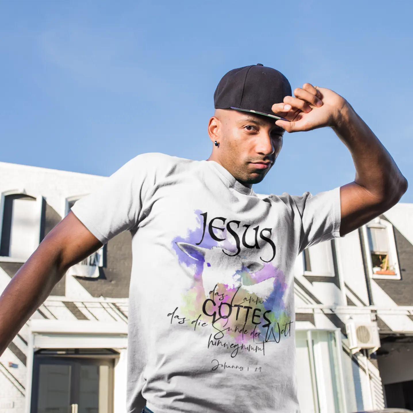 JESUS DAS LAMM GOTTES T-SHIRT prayer-shop.com