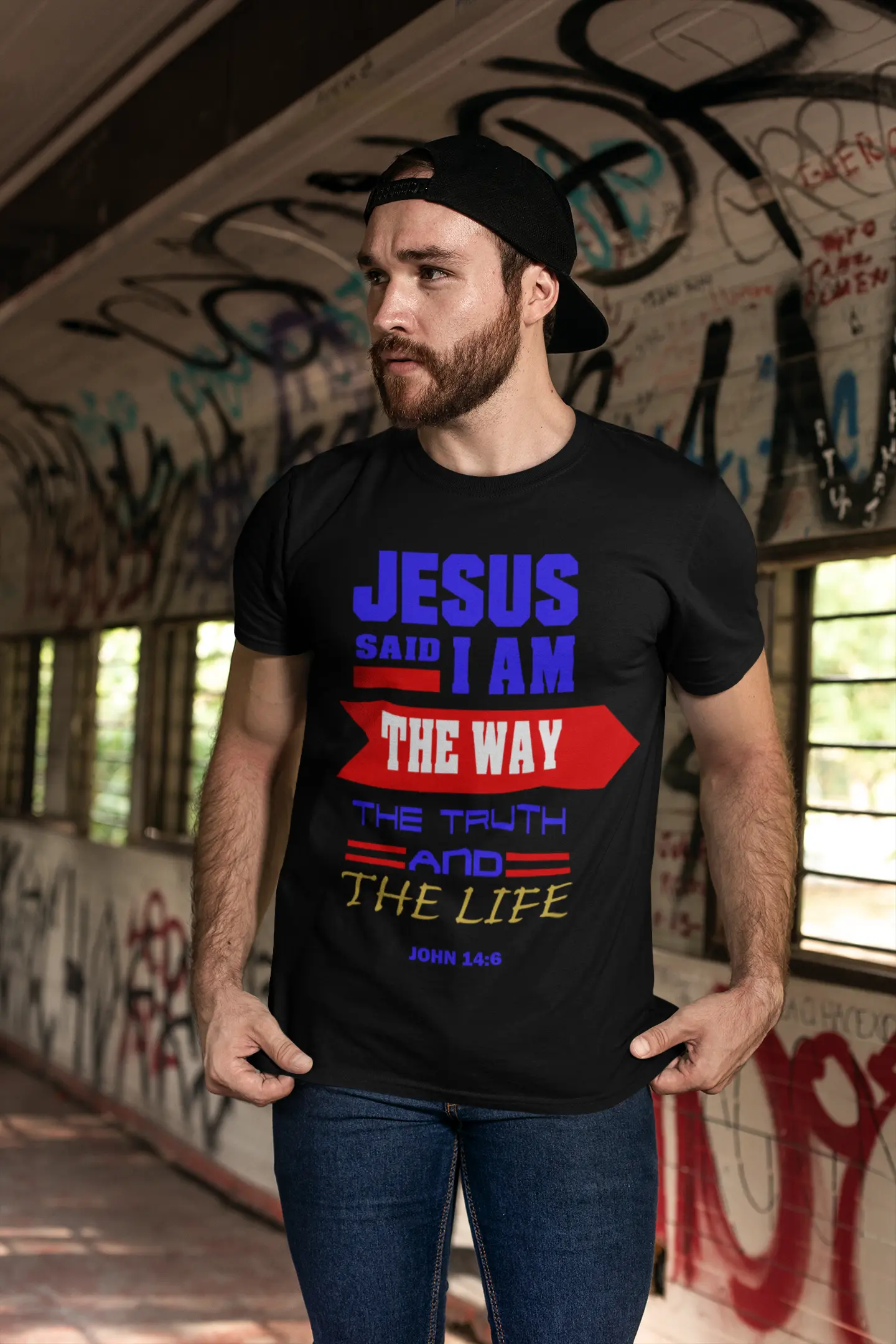 JESUS IS THE WAY T-SHIRT prayer-shop.com