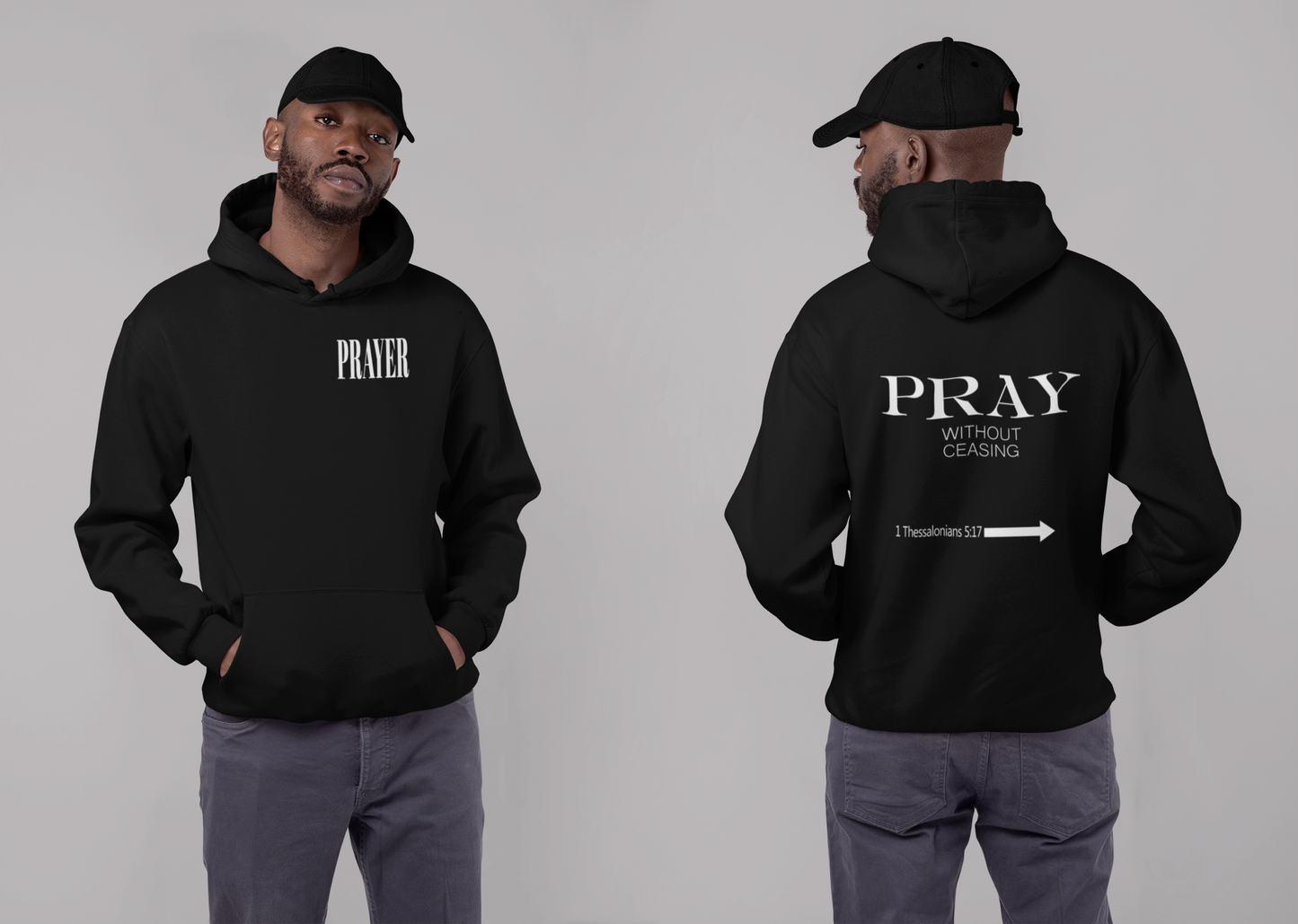 PRAY WITHOUT CEASING-HOODIE prayer-shop.com