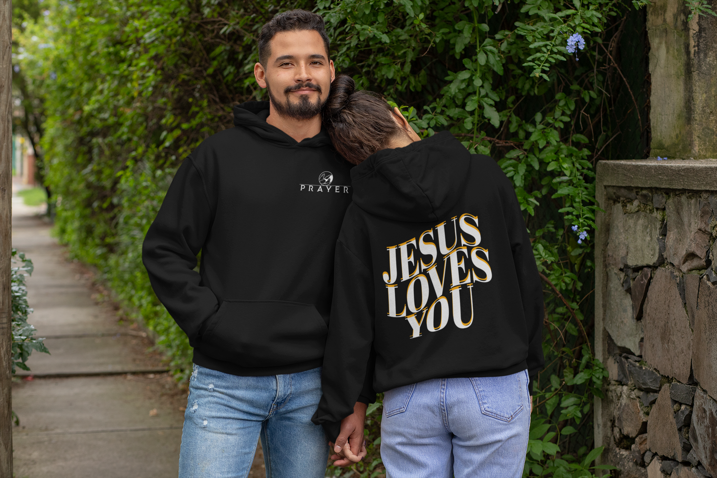 JESUS LOVES YOU- HOODIE prayer-shop.com