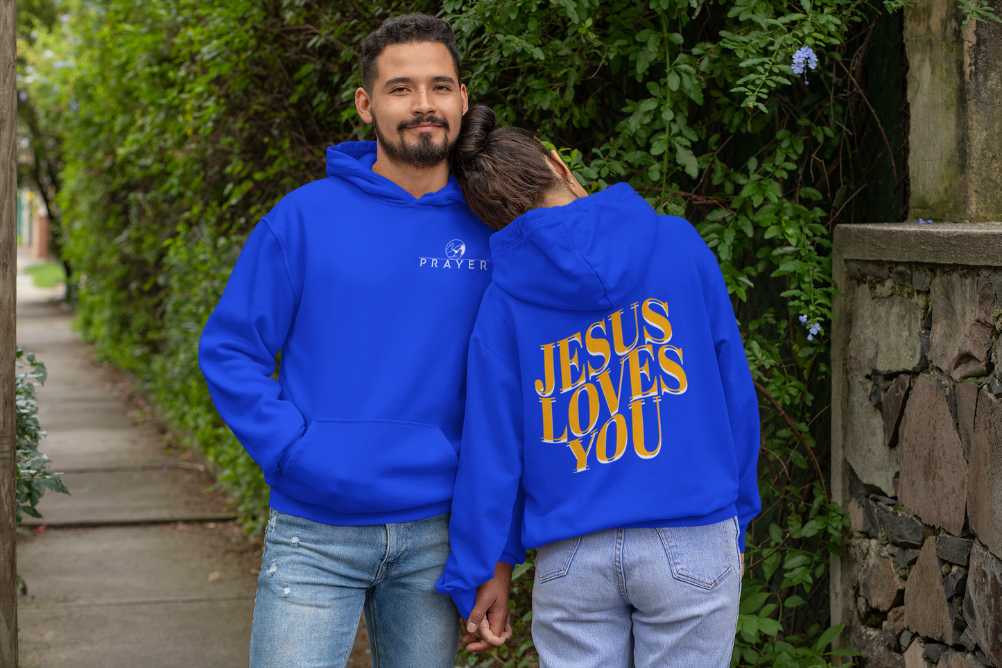 JESUS LOVES YOU- HOODIE prayer-shop.com