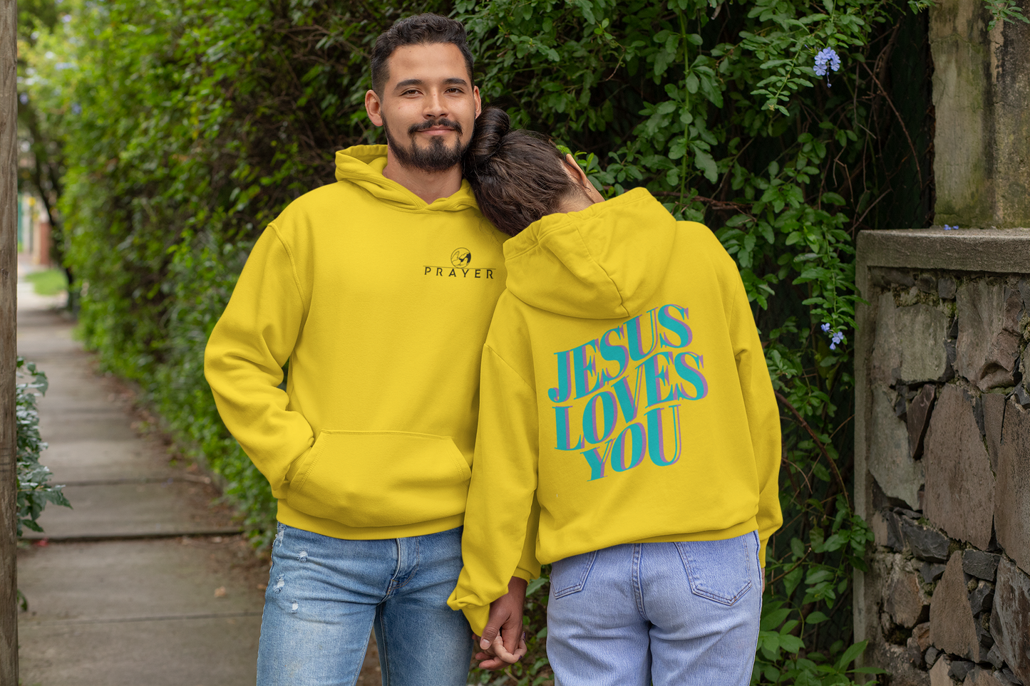 JESUS LOVES YOU- HOODIE prayer-shop.com