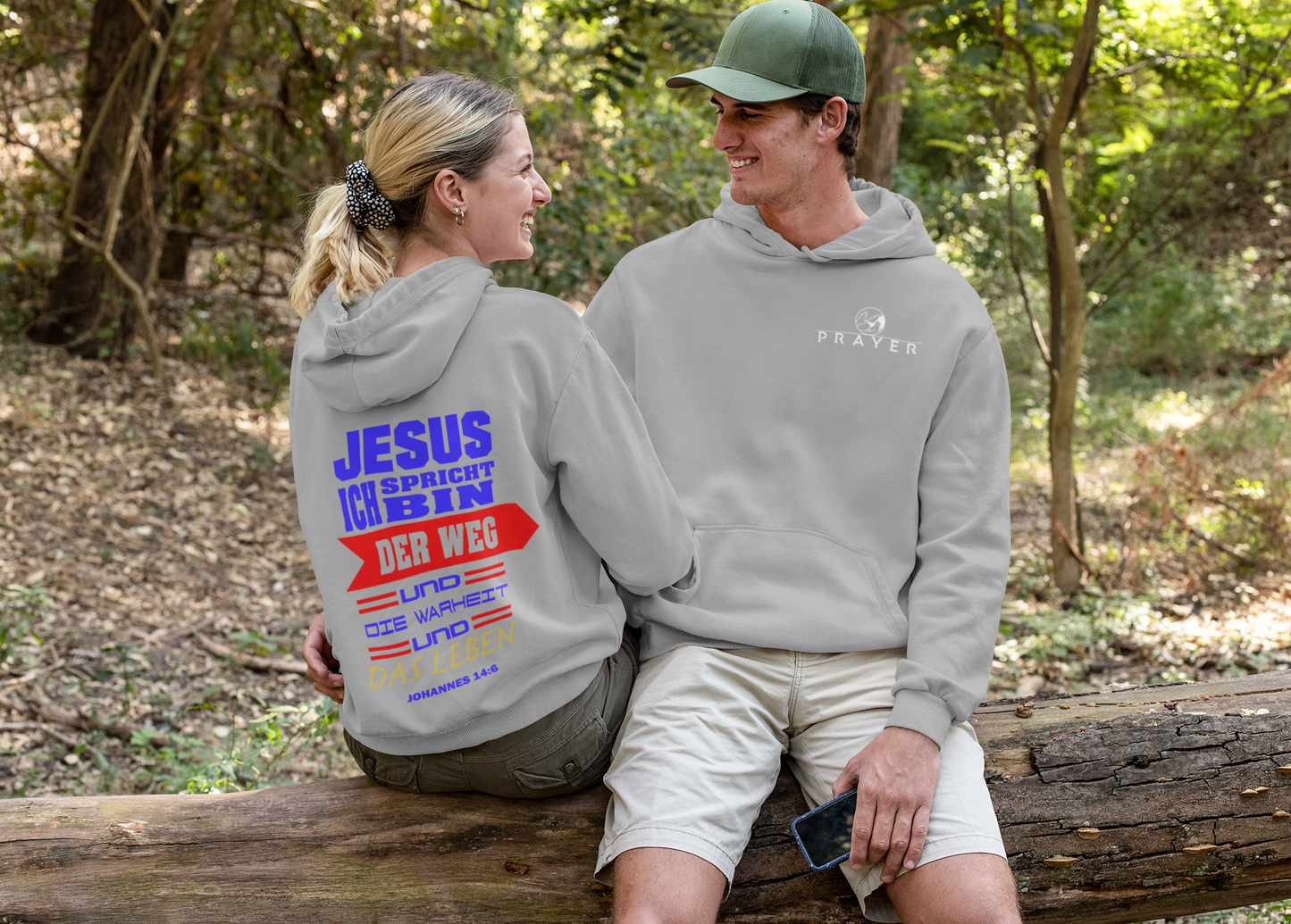JESUS DER WEG HOODIE prayer-shop.com