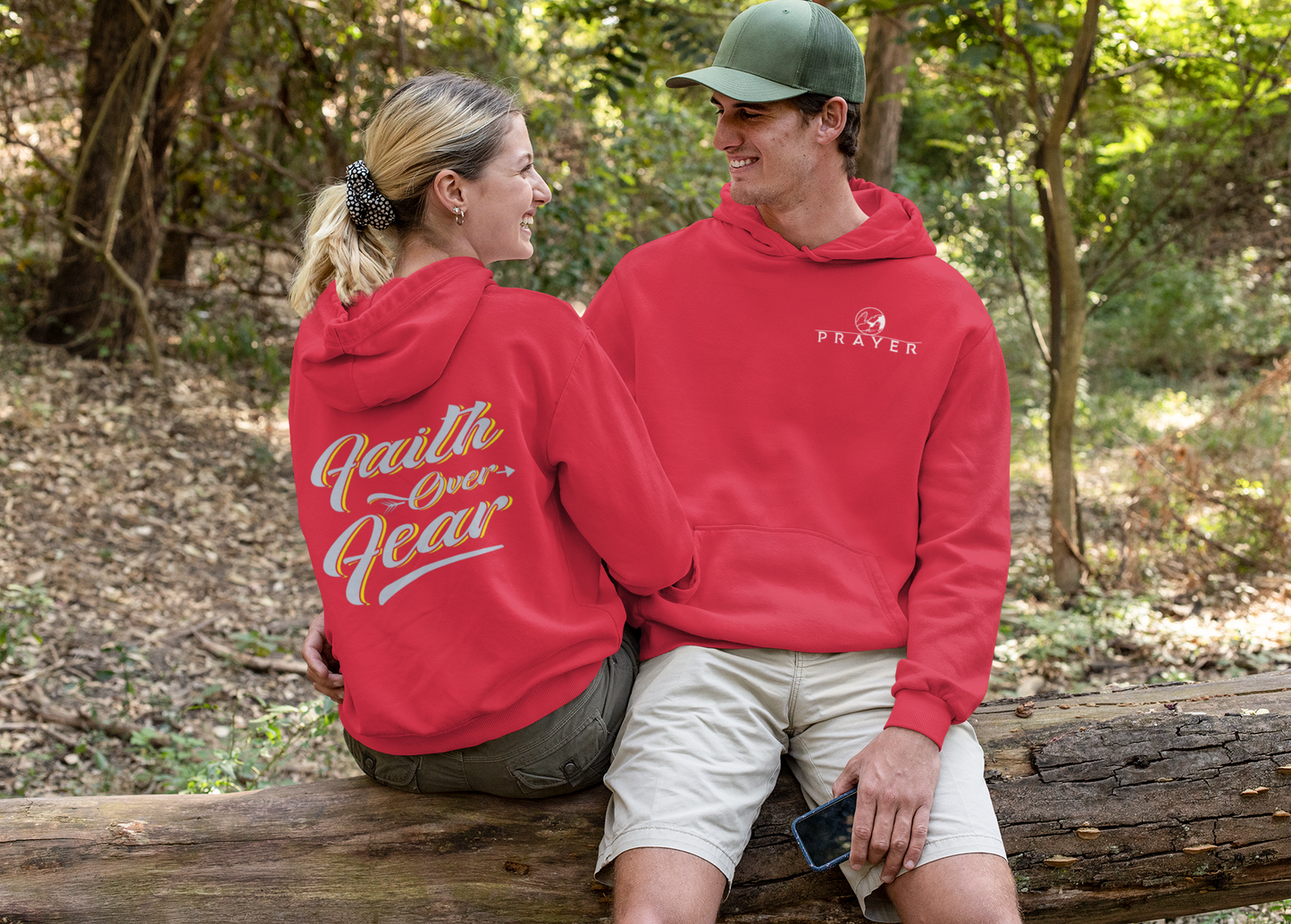 FAITH OVER FEAR HOODIE prayer-shop.com