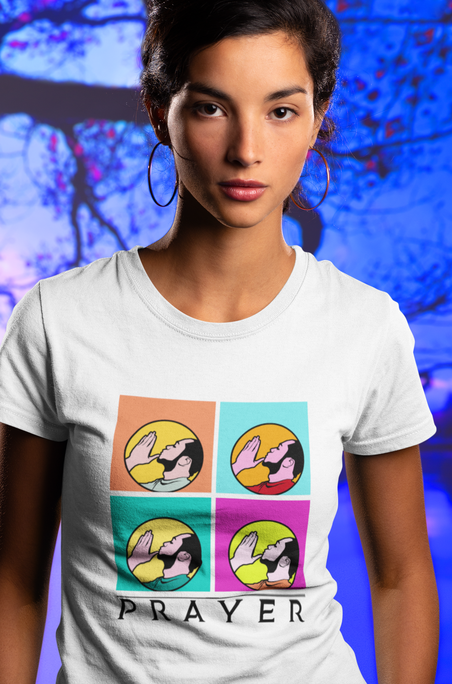 PRAYER POP DESIGN T-SHIRT prayer-shop.com