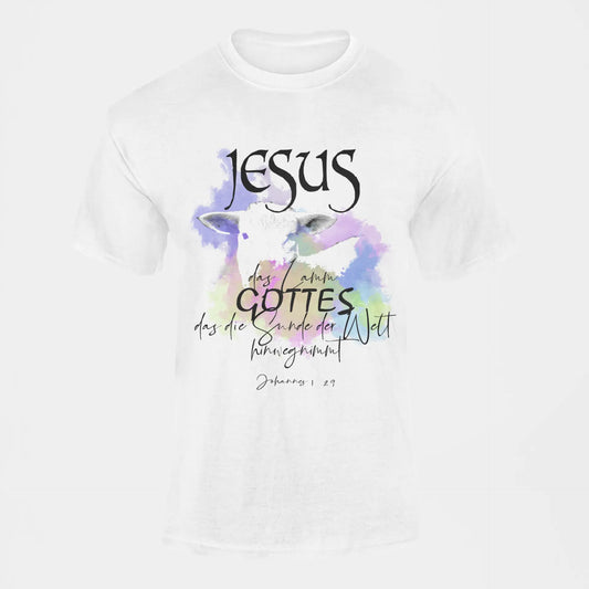 JESUS DAS LAMM GOTTES T-SHIRT prayer-shop.com
