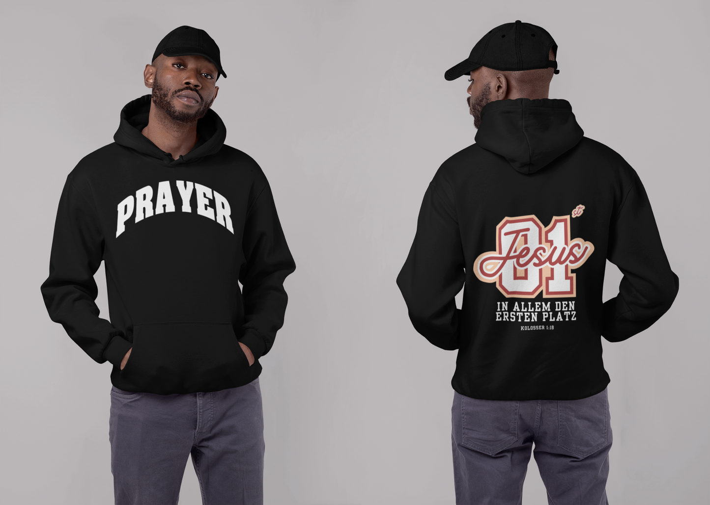 JESUS ZUERST HOODIE prayer-shop.com
