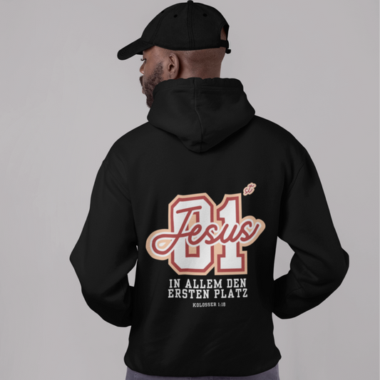 JESUS ZUERST HOODIE prayer-shop.com