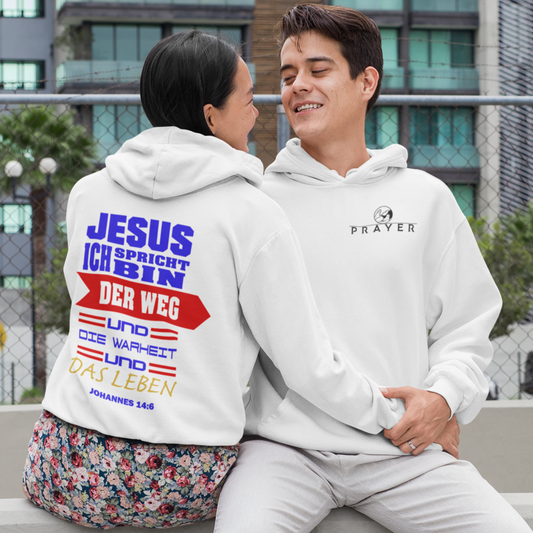 JESUS DER WEG HOODIE prayer-shop.com