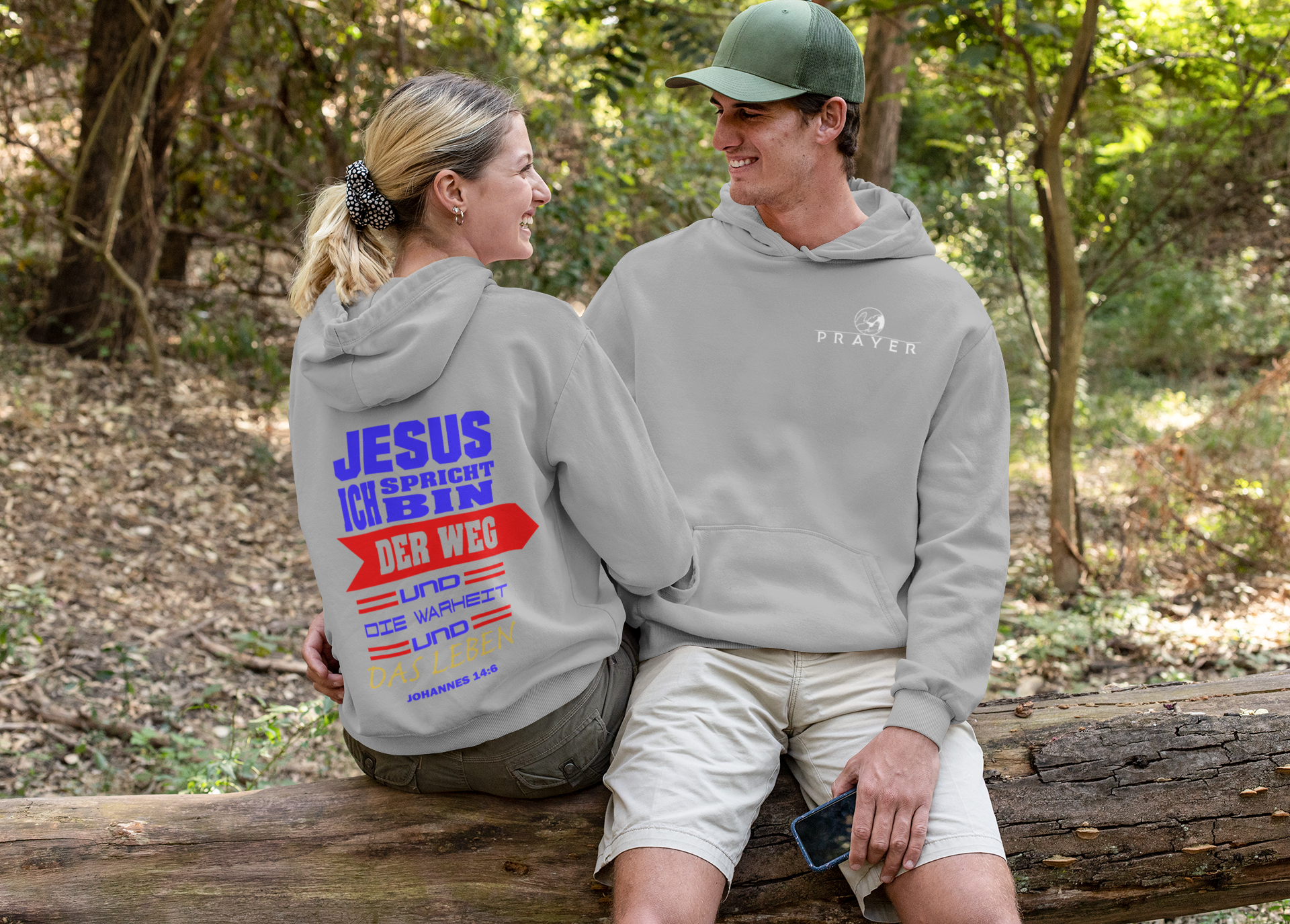 JESUS DER WEG HOODIE prayer-shop.com