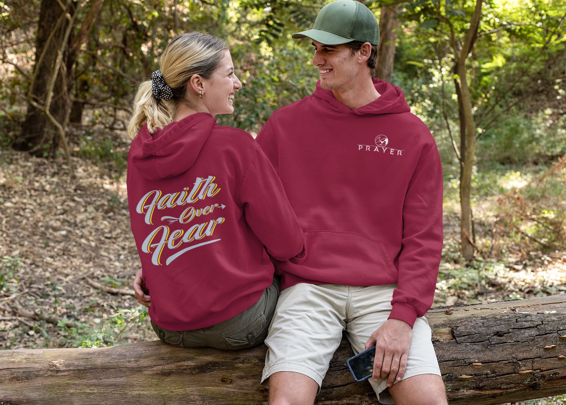 FAITH OVER FEAR HOODIE prayer-shop.com