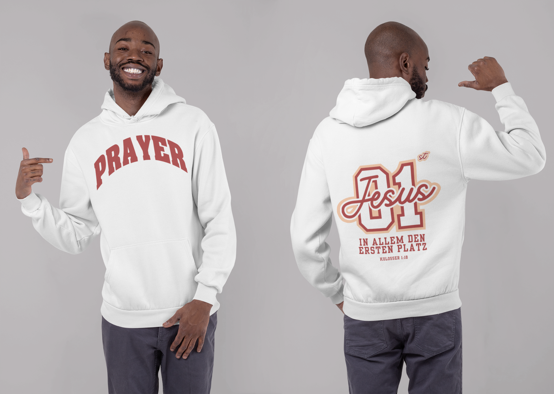 JESUS ZUERST HOODIE prayer-shop.com